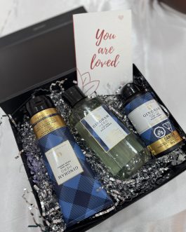 Gingham legend 3 in 1 gift set for him