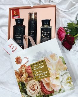 Into the night 3 in 1 gift set