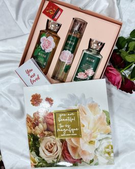 Rose 3 in 1 gift set