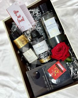 Gingham Legend and club de nuit combo set for men