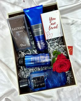 Dior sauvage and ocean gift set