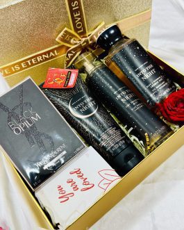 In to the night and black opium combo