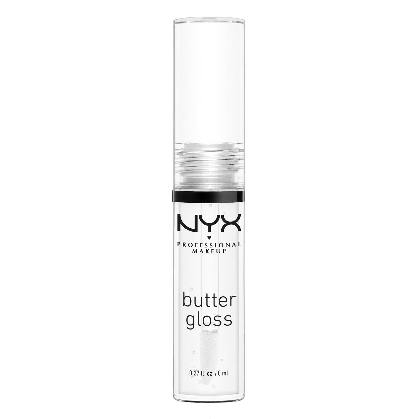 NYX PROFESSIONAL MAKEUP Butter Gloss, Non-Sticky Lip Gloss - Sugar Glass (Clear) - Image 5