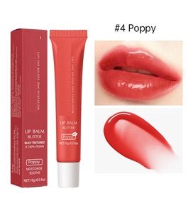 Lake rain Glossy Lip Butter Balm #4 poppy